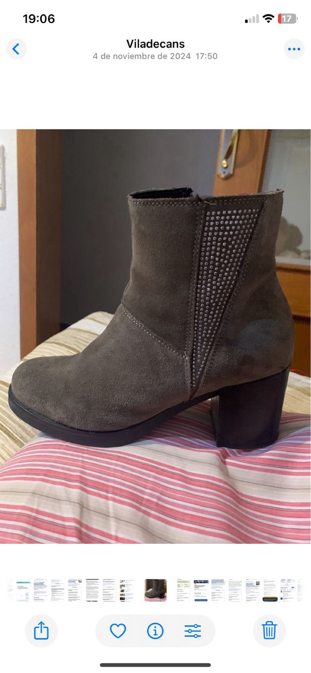 Zapatos de tacón rojos con transparente