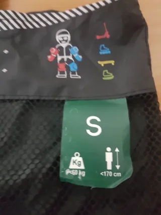 Protecciones patines para niños.