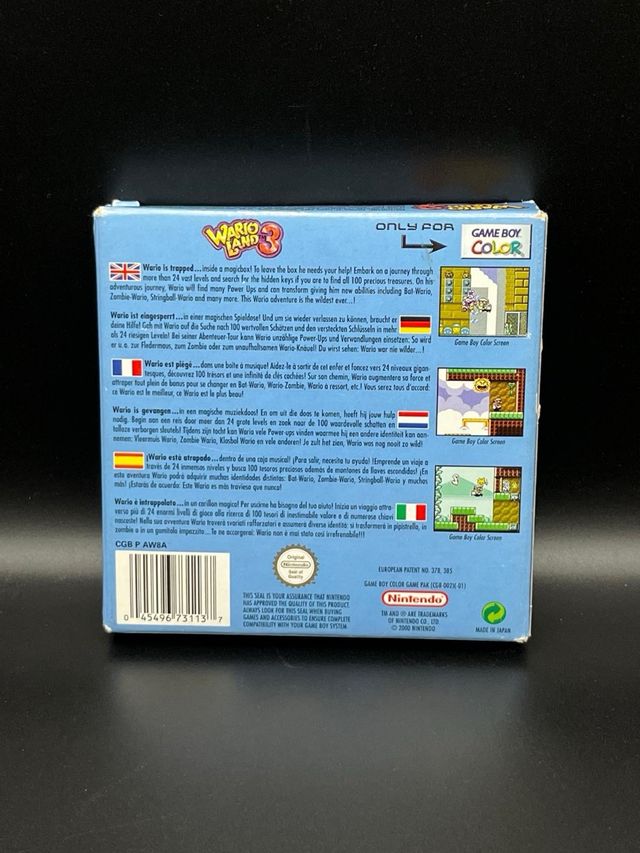 Wario Land 3 Game Boy Color - Completo
