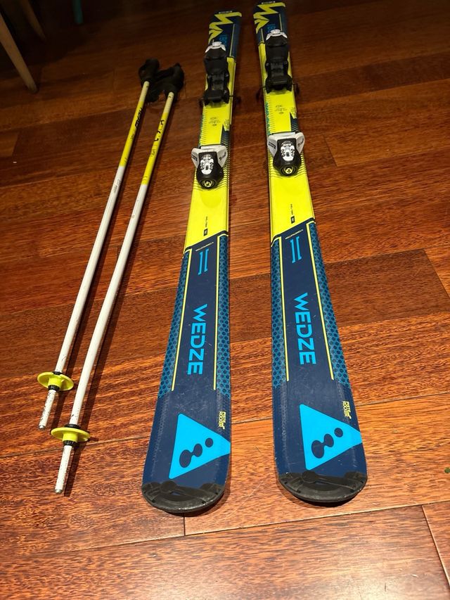 Esquís Wedze 140cm + Bastones Head 105cm