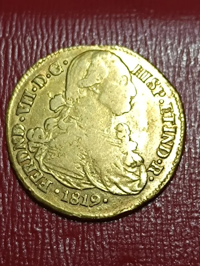Moneda 8 Escudos Oro 1819 escudo ofertas