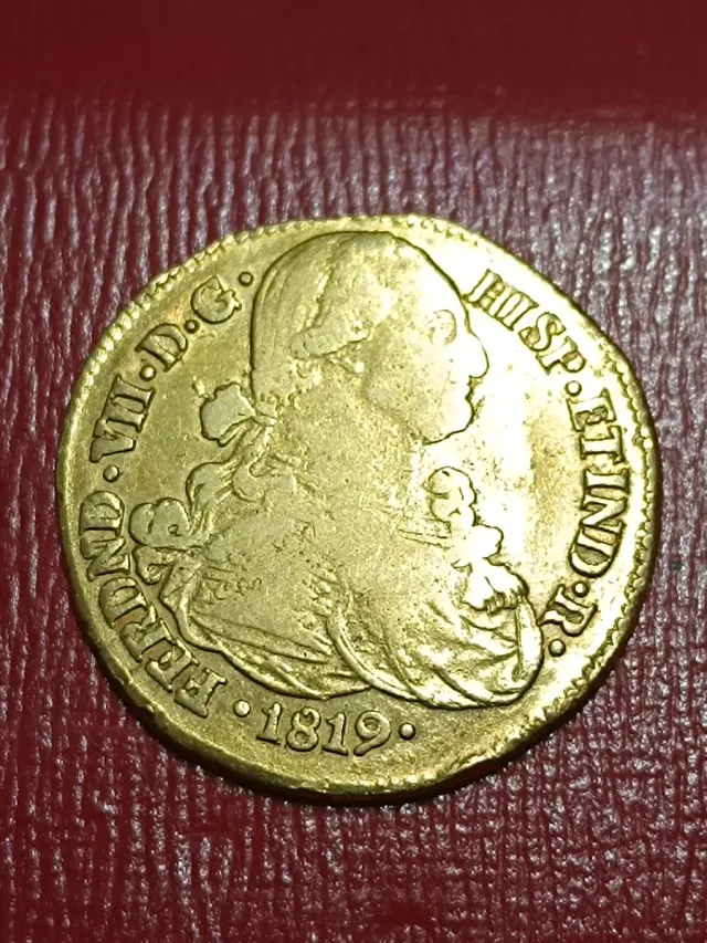 Moneda 8 Escudos Oro 1819 escudo ofertas