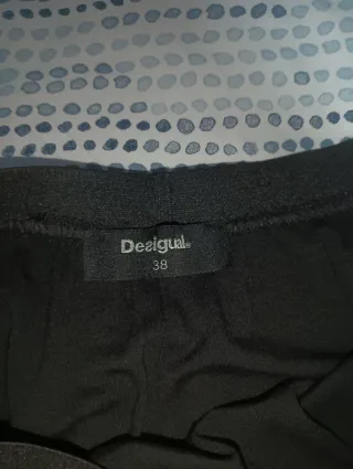 Falda larga estampada multicolor