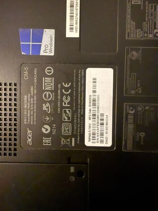 Acer Travelmate i7 P645 Negro Windows 11 12 gb ram