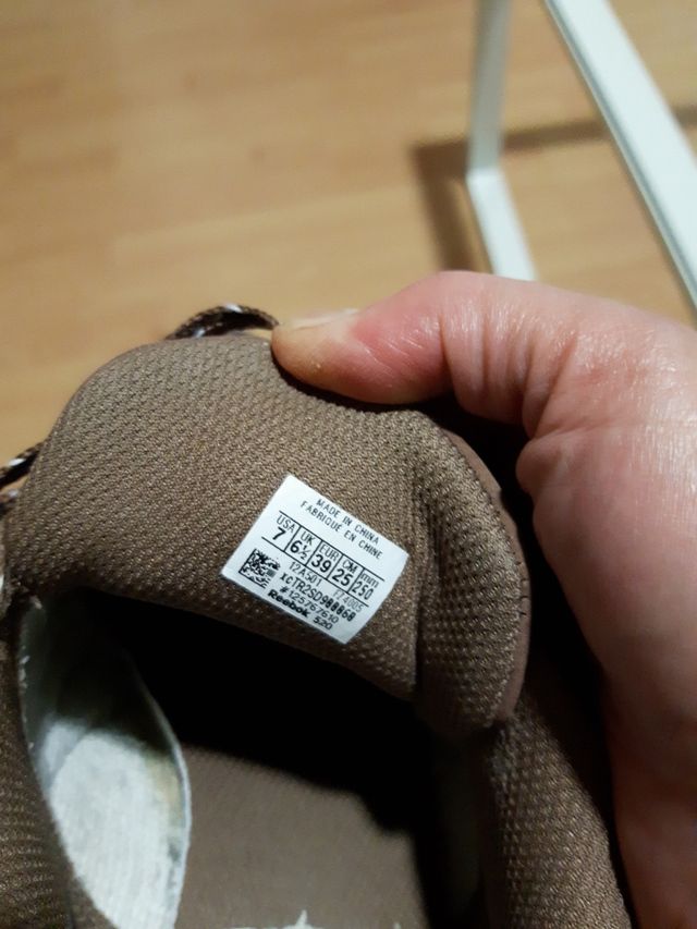 Zapatillas Reebok marrones