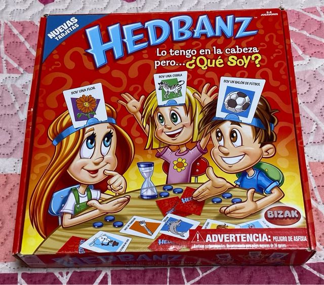 Juego de mesa Hedbanz.