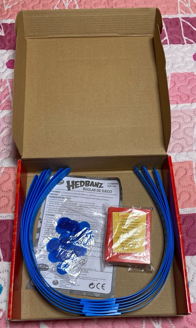 Juego de mesa Hedbanz.