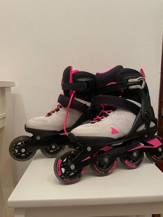 Patines en línea Rollerblade mujer rosa