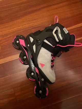 Patines en línea Rollerblade mujer rosa