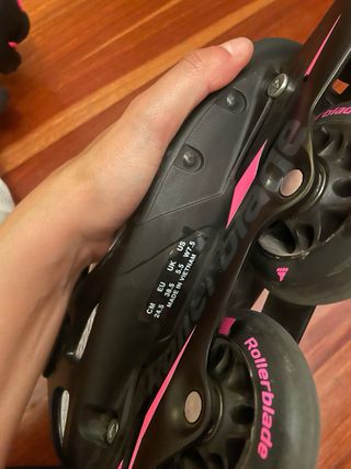 Patines en línea Rollerblade mujer rosa