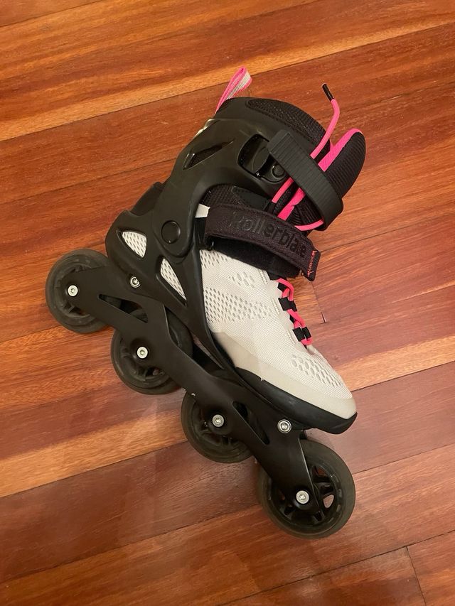 Patines en línea Rollerblade mujer rosa