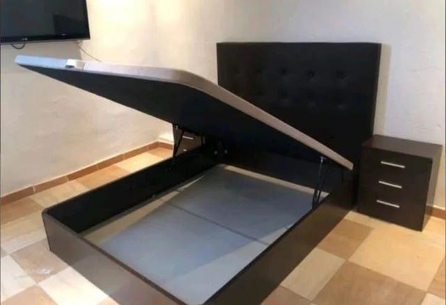 Divano letto pieghevole in legno