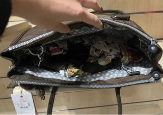 Borsa Kipling Haila marrone