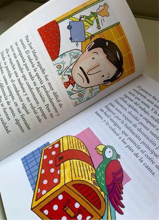 Libro de lectura Cuentos con parche y pata de palo