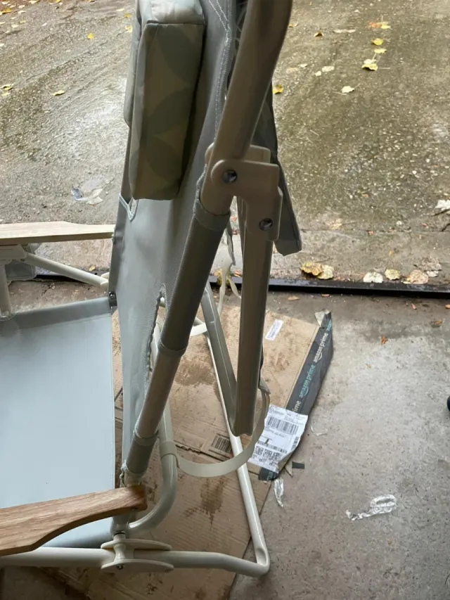 Silla de playa plegable Flamingo