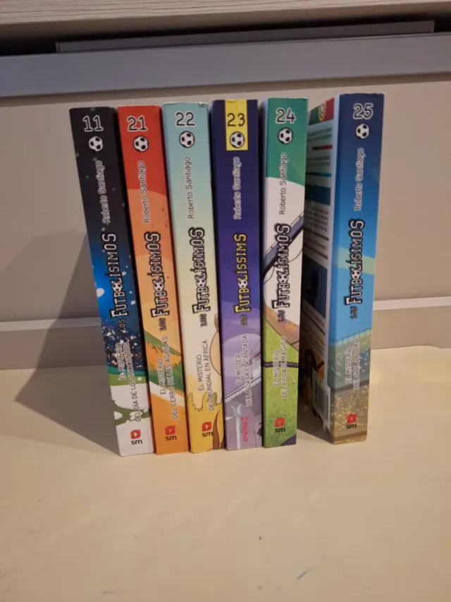 Coleccion de libros de futbolisimos