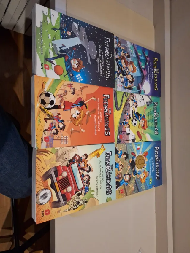 Coleccion de libros de futbolisimos