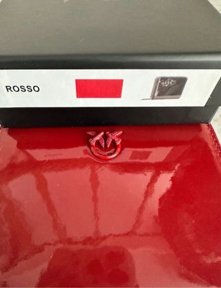 Cartera Pinko Roja Nueva