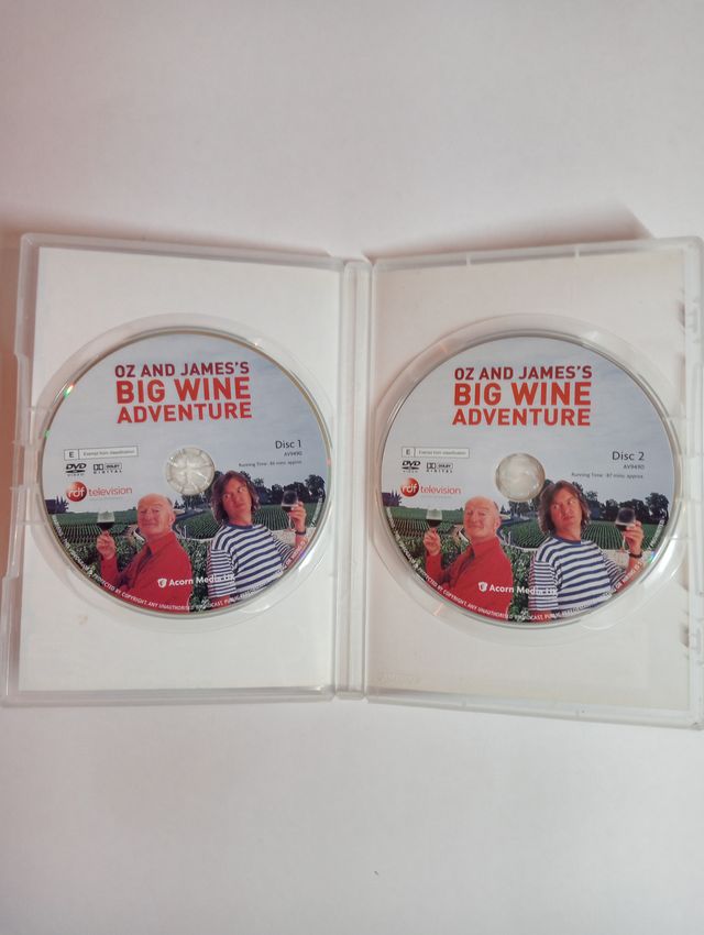 Oz and James's Big Wine Adventure DVD
