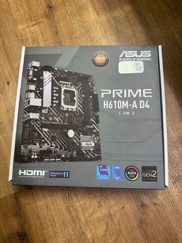 Placa Base ASUS Prime H610M-A D4 LGA1700