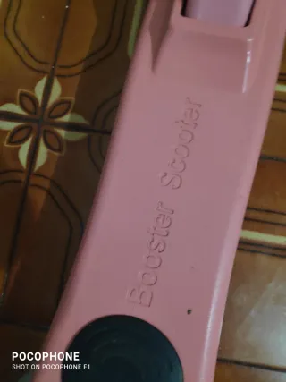 Patinete eléctrico infantil rosa