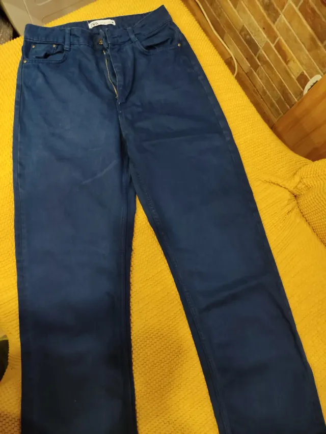 Vaqueros Zara Azul