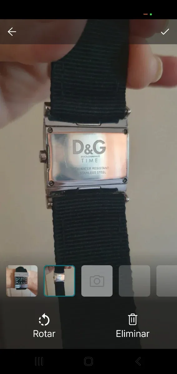 Reloj D&G Mujer Plata