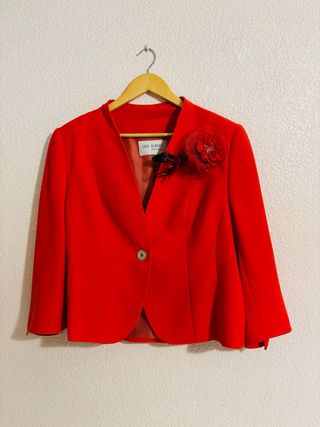 Chaqueta Luis Alberto Roja Mujer