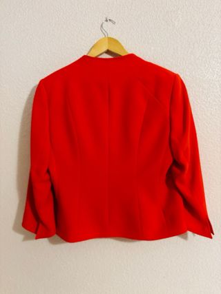 Chaqueta Luis Alberto Roja Mujer