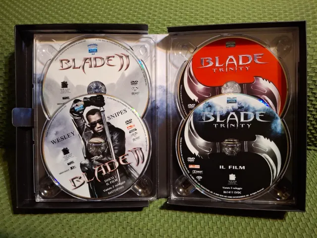 Blade Trilogy DVD edizione speciale italiana 5 dvd