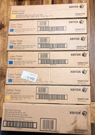 16 Toner Xerox per DocuColor e WorkCentre
