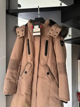 Chaqueta Geographical Norway Beige Mujer