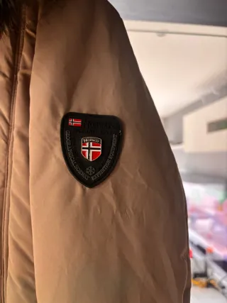 Chaqueta Geographical Norway Beige Mujer