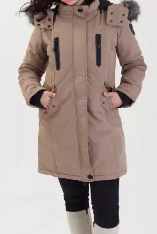 Chaqueta Geographical Norway Beige Mujer