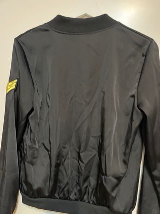 Chaqueta Bomber Valentina Negra