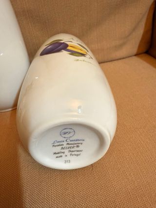 Set di aceto e olio in porcellana