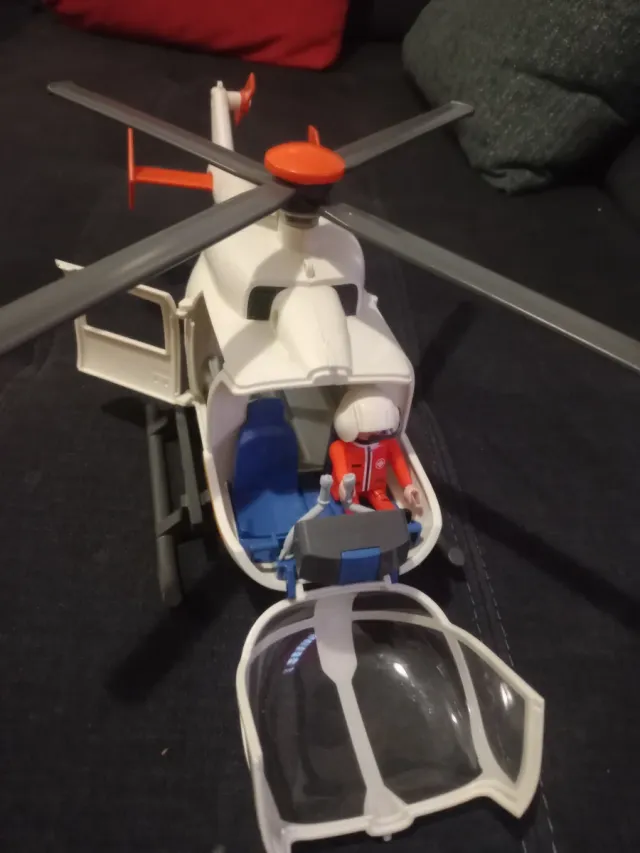 Helicóptero Playmobil