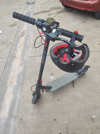 Patinete y bicicleta electrico