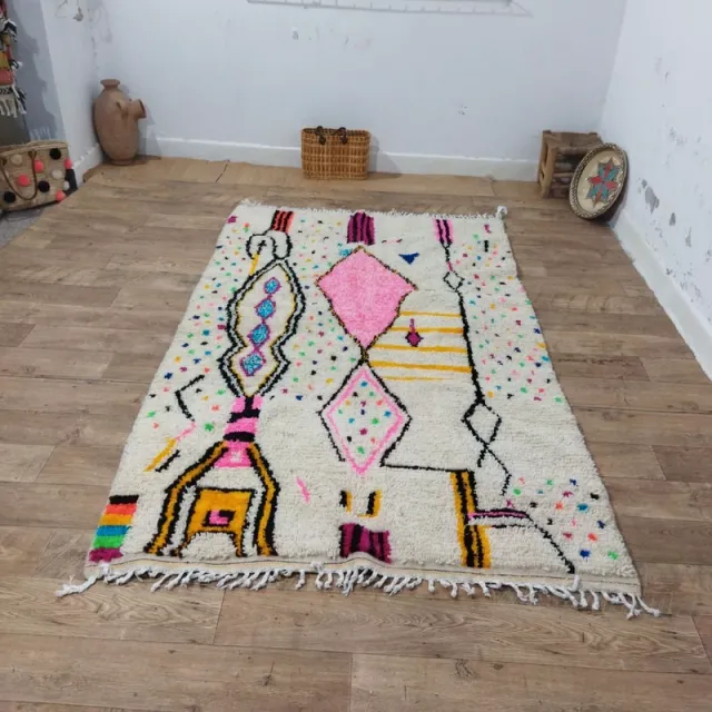 Alfombra Artesano de lana tejida a mano