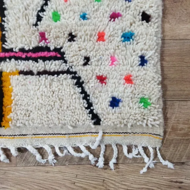 Alfombra Artesano de lana tejida a mano