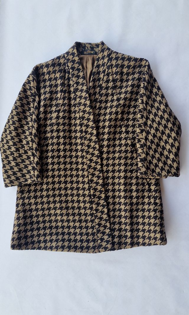 Giacca vintage pied de poule taglia 42