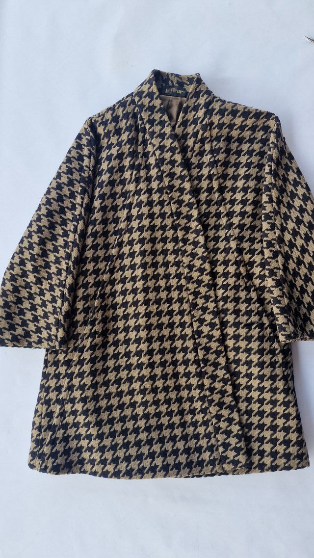 Giacca vintage pied de poule taglia 42