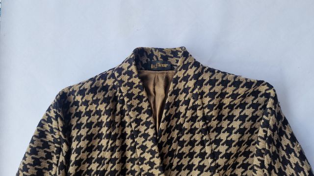 Giacca vintage pied de poule taglia 42