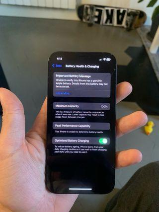 iPhone 12 128GB 100% Batteria