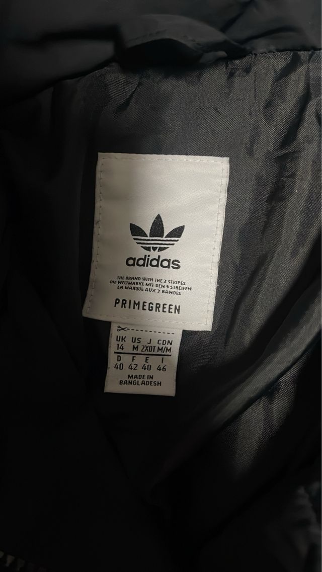 Plumas Corto Adidas Negro