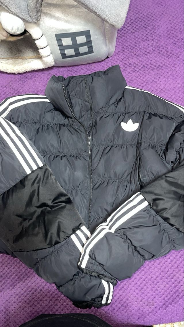 Plumas Corto Adidas Negro