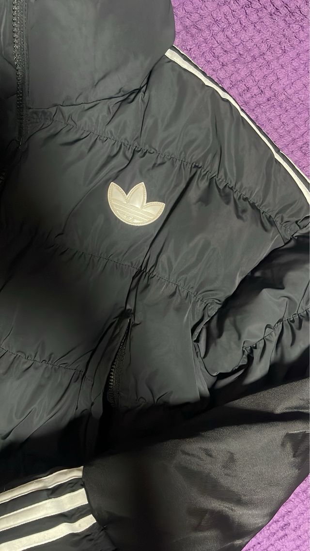 Plumas Corto Adidas Negro