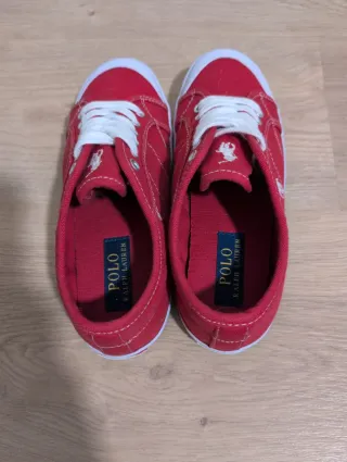 Bambas Polo Ralph Lauren Talla 36.5 Rojas