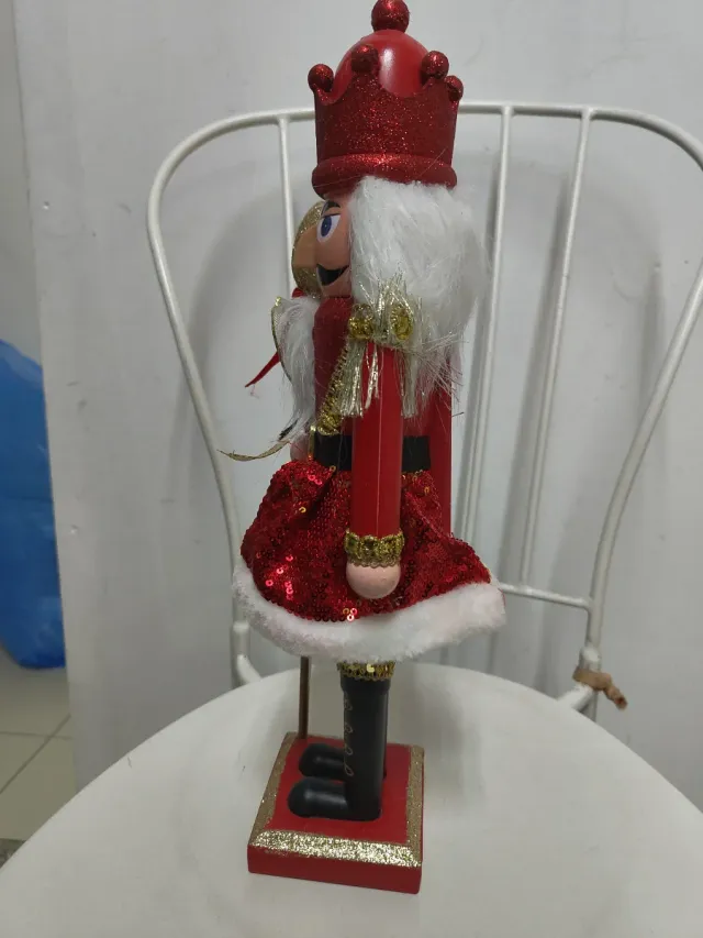 Muñecos cascanueces navideños 38cm