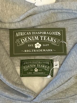 Sudadera Nike Gris Denim Tears